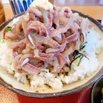 旬食健美  田しろ - いわし丼(いわし増量)アップ