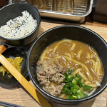 上等カレー 新大久保店 - カレーうどんセット