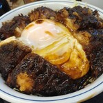 Katsuya - 味噌たまカツ丼 715円(税込)
                        クーポン利用（100円引）