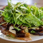 sun.days.food - 2023.5 ホルモンとルッコラのうす焼き（1,100円）