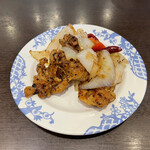 バーミヤン - 鶏肉の旨辛豆豉炒め(小皿)