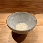 塩そば まえだ - 〆のリゾット