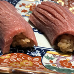 寿司トおでん にのや - 赤酢のシャリ