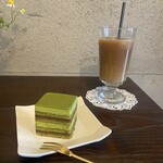 カフェ・ドゥ・シンク - 抹茶のオペラ