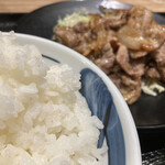 野郎めし 町田木曽店 - 生姜焼き定食。