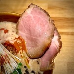 担々麺 麺山椒 - 艶いチャーシュー ¥180