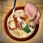 担々麺 麺山椒 - 担々麺¥990 辛さ4・痺れ4