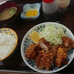 Matsuriya - から揚げ定食　850円　2023/05