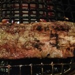 町屋やきにく密陽家 - 2013.8.10(土)今日もお一人様ホルモン盛合せとご飯大　至福のひと時ありがとうございました。