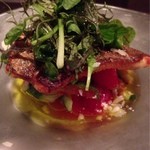 ビストロケンヂ - おまかせコース٩(๑❛ᴗ❛๑)۶   真鯛のポワレ♪  ガスパチョ風ソース♪