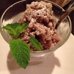 ビストロケンヂ - 黒蜜のアイス(ૢ˃ꌂ˂⁎)Շ^✩⃛