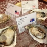マリスコ - 牡蠣のプラッター