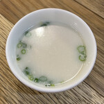 Toukyou ubayakiniku sambariki - 馬だしスープ