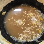 つけソバ いしい - スープ割り(スッキリスープ)