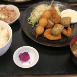 Nagonago - ミックスフライ定食 900円込み