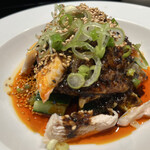 四川曹家官府菜　蜀　 - よだれどり　香ばしくご飯が進みます。