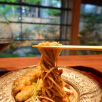 廣澤 - 和えそば、稚鮎唐揚げ、うるかのソース