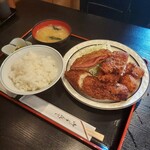 西麻布 三河屋 - ミックスフライ定食1,200円(2023年5月18日)