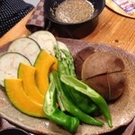 けとばし屋チャンピオン - 焼き野菜盛り合わせ