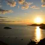 ホテル　万葉岬 - 夕日百選・赤穂御崎に沈む夕日