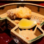 銀座 しのはら - トラフグの竜田揚げ