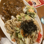 Bin zu - メニューに無い焼きうどんコンビ爆誕！