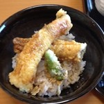 そば輝 - 穴子丼