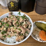 一真軒 - ネギチャめしミニ250円