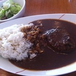 壺 - ハンバーグカレー