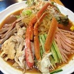 上海小町 - 冷やし中華♦豪華です!!蟹がのっている!!