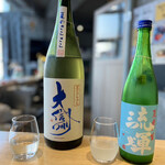 Oishii Sake Kurabu - ◇流輝 夏囲い生（甘旨、飲みごたえあり）
                        ◇大信州 夏のさらさら