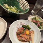 Sakanaba Ippo - 海鮮ユッケと魚介サラダ