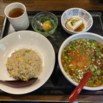 Ramen Hasegawa - 半玉台湾ラーメンセットチャーハン