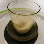 エクアトゥール - 25年8月　ホワイトショコラ（白玉蜀黍）と雲丹、オレンジの香り