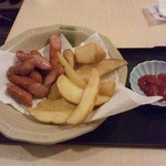 ナポレオン - ウィンナー&ポテトフライ \400