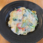 La Luce PASSA - アサリとホタテと野菜のホワイトクリーム