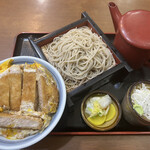 千秋庵 - かつ丼Bセット