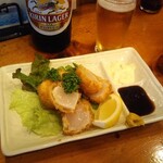 小半 - ホタテの半熟フライ