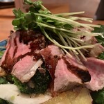 味工房まんま - 黒毛和牛ローストビーフサラダ