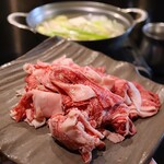 Kokorotake Oimatsudoori - 黒毛和牛しゃぶしゃぶランチ(肉200g 2,400円)