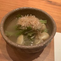 味工房まんま 別館 - 八尾　若ごぼうとあげさん煮