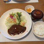 ブランシュ - ハンバーグ定食¥1300