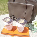 エルメス プティ アッシュ カフェ - 紅茶とカフェラテ、両方ホット