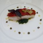 ドミニク・ブシェ トーキョー - 魚の鯛のロースト