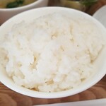 キッチン ブルー グローブ - ご飯大盛りのアップ