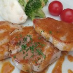 キッチン ブルー グローブ - 更にアップ