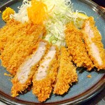 かつ亭 - ロースとヒレの相盛定食