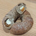 内橋 BREAD SHOP STUDIO - 自家製「漬け込み金柑」北海道十勝クリームチーズ（カット）