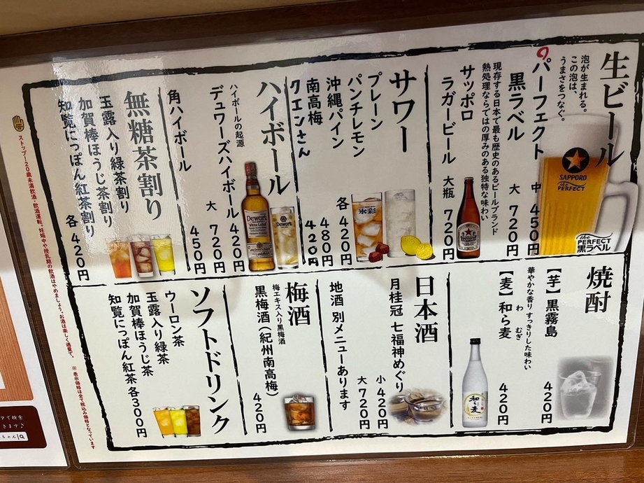メニュー写真 : 立ち呑み処 ぽんちゃん - 高槻市/立ち飲み | 食べログ