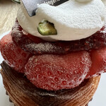 ブーランジェリー スドウ - みがき苺のデニッシュ